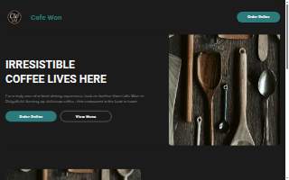 Café Won website