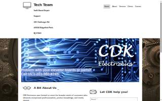 CDK Electronics website