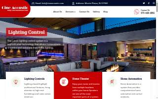 Cine Acoustic LLC - Audio Video , Home Automation New Jersey & New York website