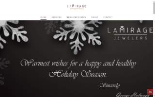 La Mirage Jewelers website
