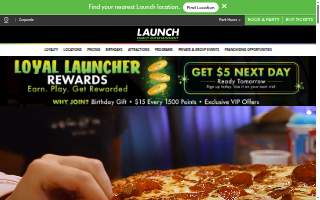 Launch Family Entertainment website