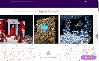 Rent4Parties LLC of Ridgefield Park website