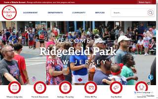 Ridgefield Park Senior Center website