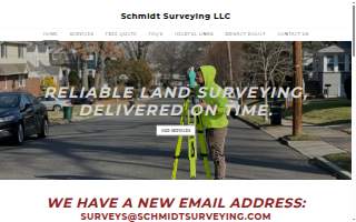 Schmidt Surveying of Bergenfield website