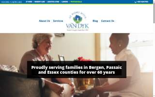 At Home With Van Dyk website