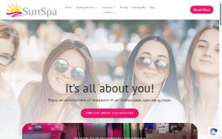 BR SunSpa website