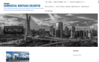 Commercial Mortgage Unlimited LLC website