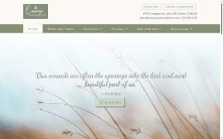Emerge The Counseling and Coaching Center website