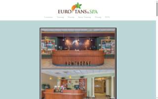 Euro Tans website