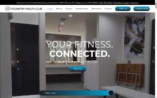Fitometry Health Club website