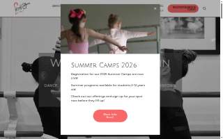 HeART in Motion Studio website