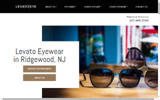 Levato Eyewear website