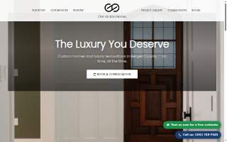One Horizon Homes website