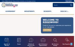 Ridgewood Vacuum website