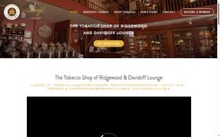 The Tobacco Shop of Ridgewood website