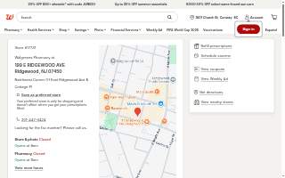 Walgreens of Ridgewood website