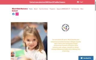 West Side Nursery School website