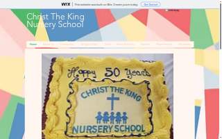 Christ the King Nursery School website