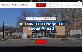Delta Gas / 7th Heaven Market website