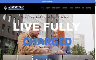K2 Electric, LLC NJ Electrician website