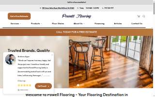 Powell Flooring of Ringwood website