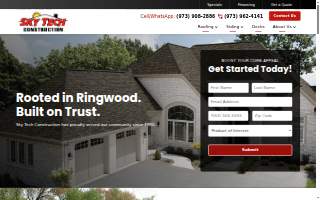 Sky Tech Construction, LLC website