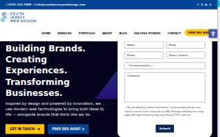 South Jersey Web Design of Ringwood website