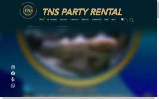 TNS Party Rental of Ringwood website
