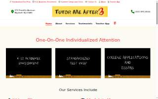 Tutor Me After 3 of Ringwood website