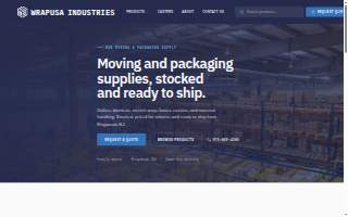WrapUSA Industries website