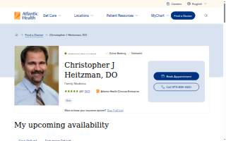 Christopher Heitzman website