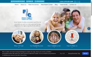 Feld Family Chiropractic Center website