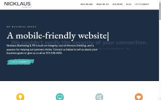 Nicklaus Marketing & PR of Rockaway website