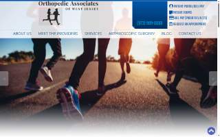 Orthopedic Associates of West Jersey website