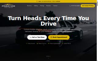 Phantom Auto Design website