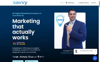 Savvy Media NJ of Point Pleasant website