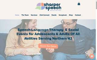 Sharper Speech LLC of Rockaway website