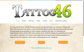Tattoo 46 of Rockaway website