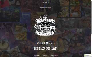 Tavern On the Rocks website