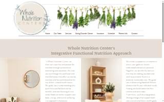 Whole Nutrition Center website