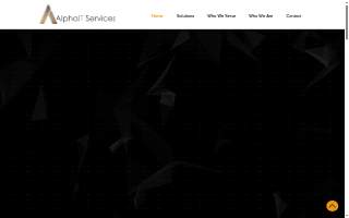 Alpha IT Services website