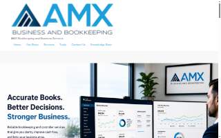 AMX Bookkeeping of Linden website