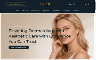 Choice Dermatology - Union website