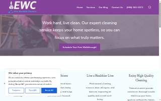 Elite Worklife Cleaners website