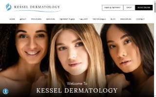 Kessel Dermatology of Roselle website