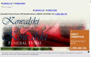Kowalski Funeral Home of Roselle website