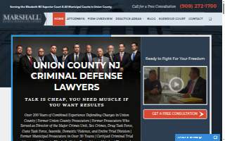 Marshall Criminal Defense & DWI Lawyers website