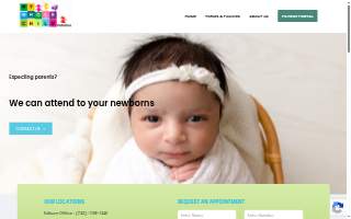 My Whole Child Pediatrics Elizabeth website