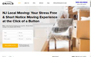 NJ Local Moving of Roselle website