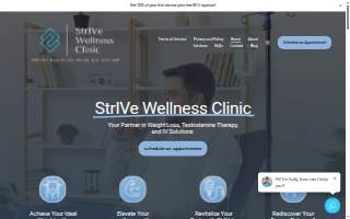 StrIVe Wellness NJ(Mens Health-Testosterone Replacement Therapy, Peptide Therapy, IV Therapy, Medical Weight Loss) of Roselle website